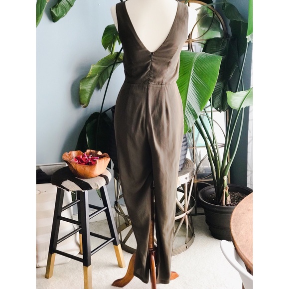 Final price- Hommage from LA vneck jumpsuit - Picture 2 of 8